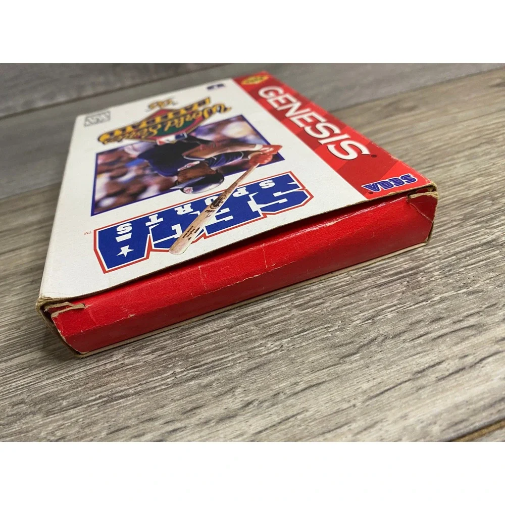 World Series Baseball 96 Sega Genesis 1242‎ With Box and Tray Sports Game MLB